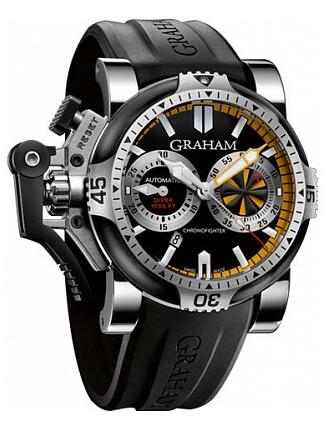 Graham Chronofighter Oversize Diver Turbo Tech 2OVEV.B15A Replica Watch